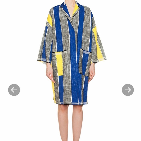 Beautiful Italian Pancho-Coat 🧥✨🖤💙💛 - Picture 11 of 12